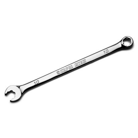 CAPRI TOOLS WaveDrive Pro 10 mm Combination Wrench for Regular and Rounded Bolts CP11750-M10XT